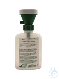 Eye Wash Bottle MINI with funnel, EY • DIN EN 15154-4 • without water filling...